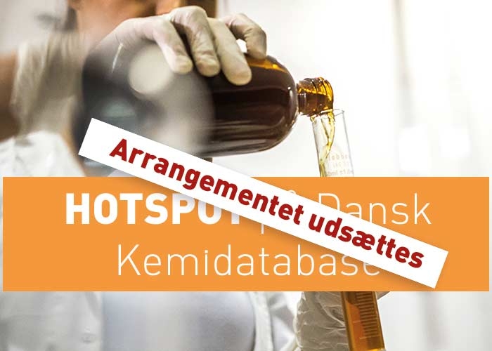 HOTSPOT på Dansk Kemidatabase udsat