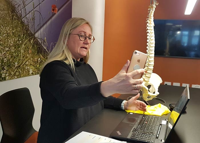 Online ergonomi på hjemmearbejdspladsen